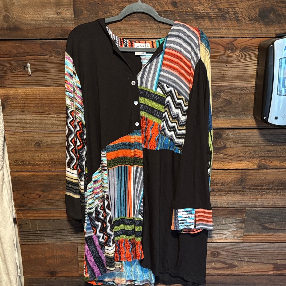 Parsley & Sage Multicolor Striped Shirt